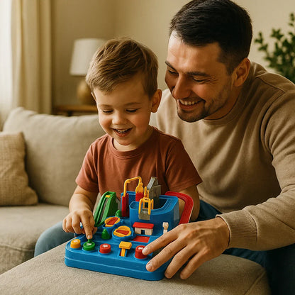 Zabawka przygodowa dla dzieci | Interaktywna gra dla koordynacji ręka - oko i kreatywnej zabawy na drodze
