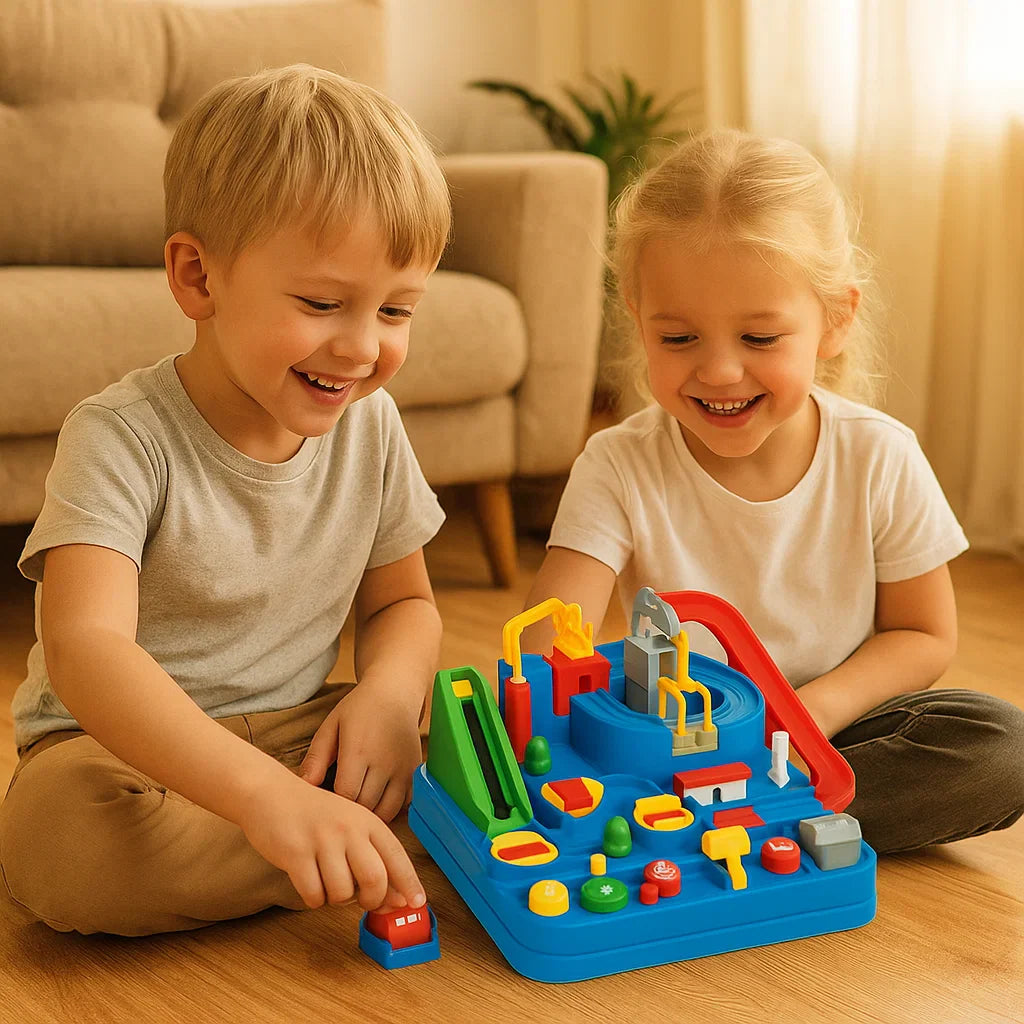 Zabawka przygodowa dla dzieci | Interaktywna gra dla koordynacji ręka - oko i kreatywnej zabawy na drodze