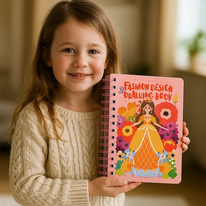 Księżniczki – książka do malowania i zabawy plastycznej