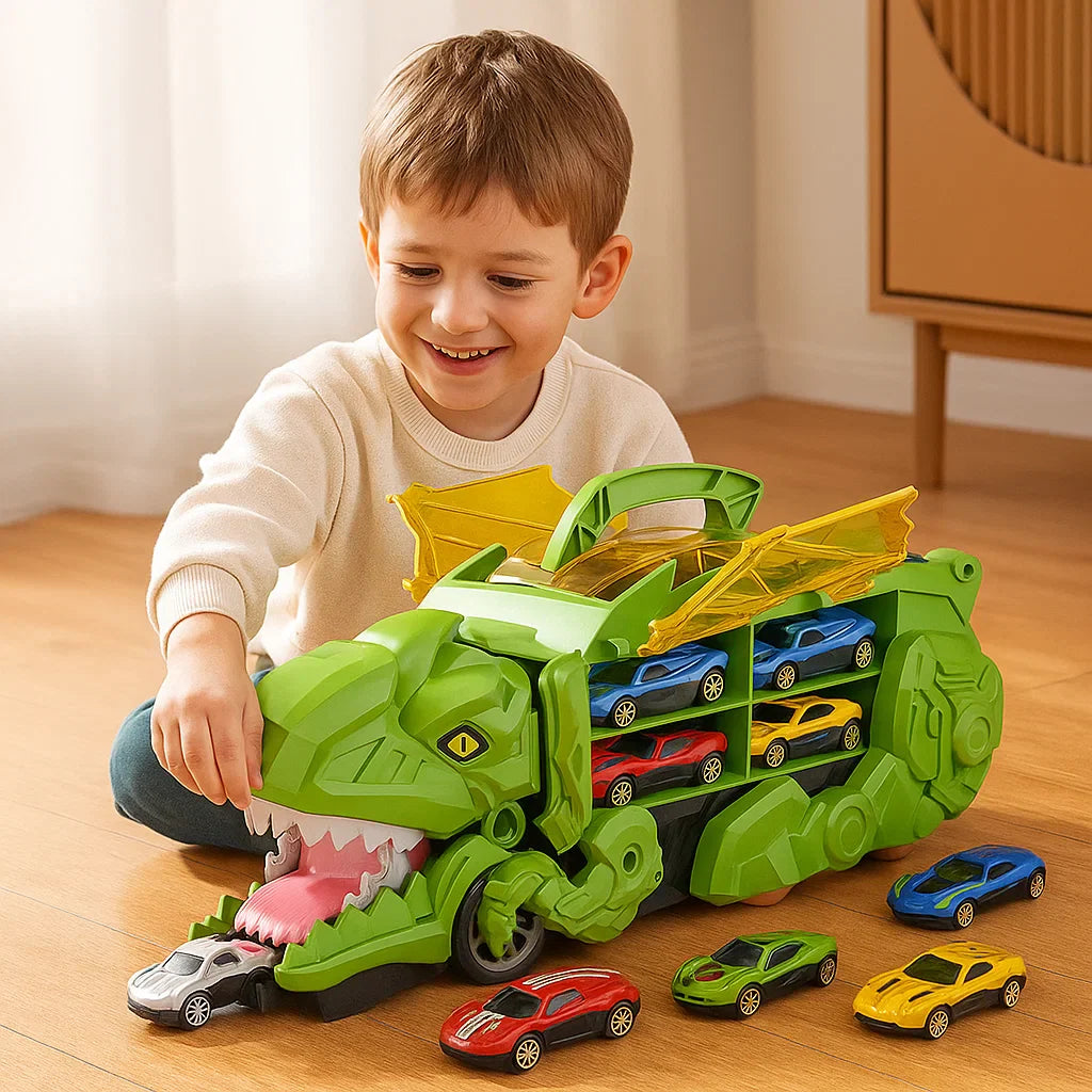 Dinozaur Samochód Ciężarówka Zabawka