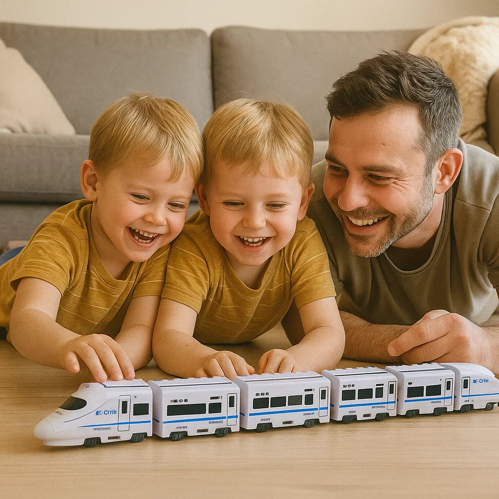 Mądry Pociąg z Wagonikami – Zabawka dla Dzieci