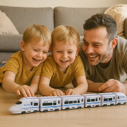 Mądry Pociąg z Wagonikami – Zabawka dla Dzieci