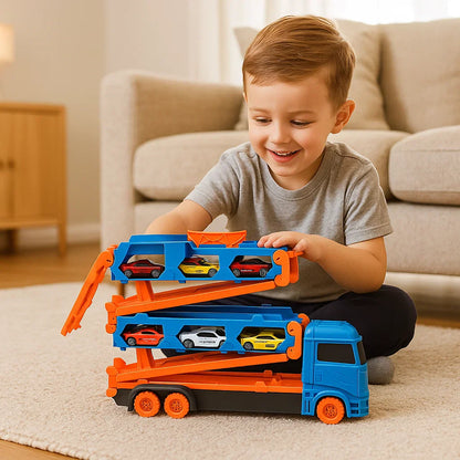 Samochodowa Ciężarówka z Składaną Katapultową Trasą Wyścigową