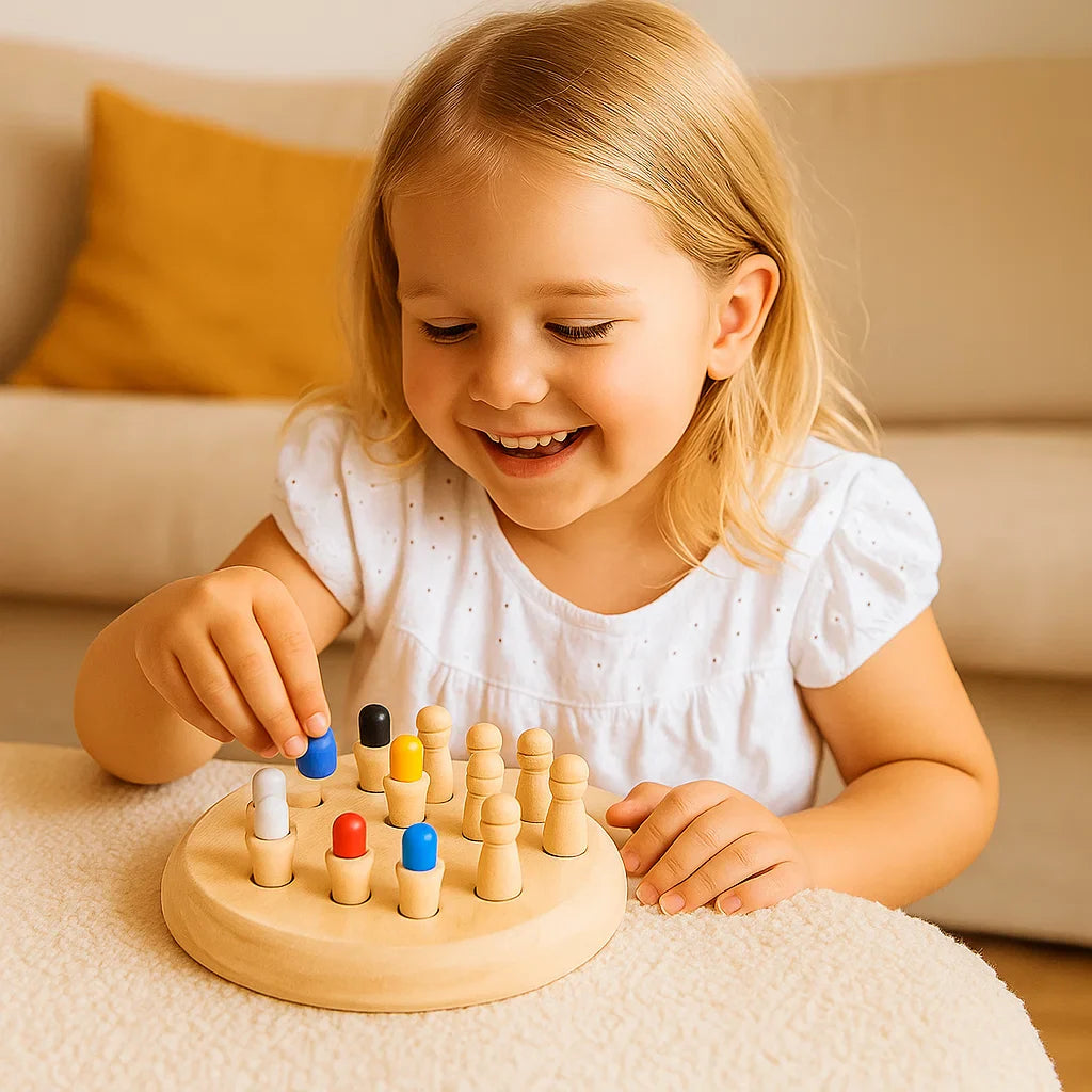 Edukacyjna gra pamięciowa w szachy