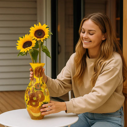 Elegancki wazon 3D puzzle – do prawdziwych kwiatów