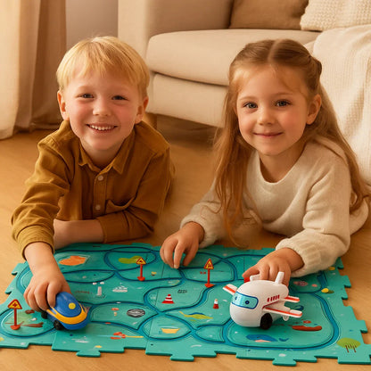 Tory puzzlowe – wyścig z klockami