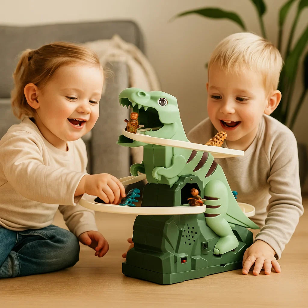 Dino zjeżdżalnia kolejka radości