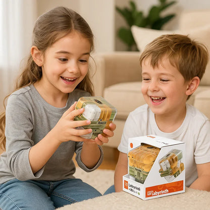 Trójwymiarowa kostka – labiryntowa układanka 3D