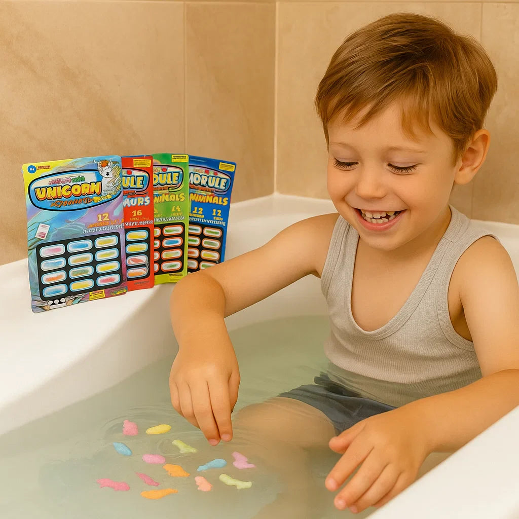 Magiczne kapsułki ze zwierzętami wodnymi