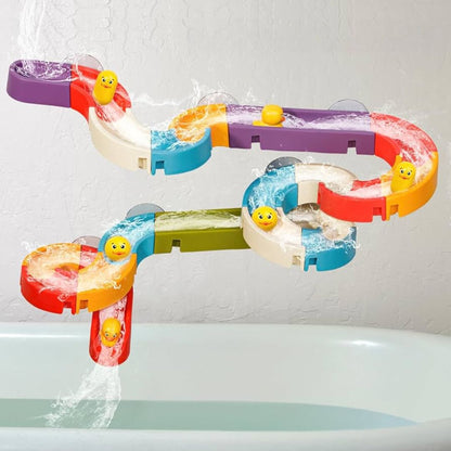 Zjeżdżalnia z kaczką – zabawka do kąpieli