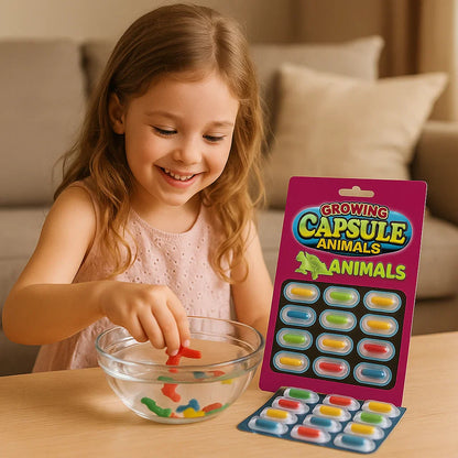 Magiczne kapsułki ze zwierzętami wodnymi