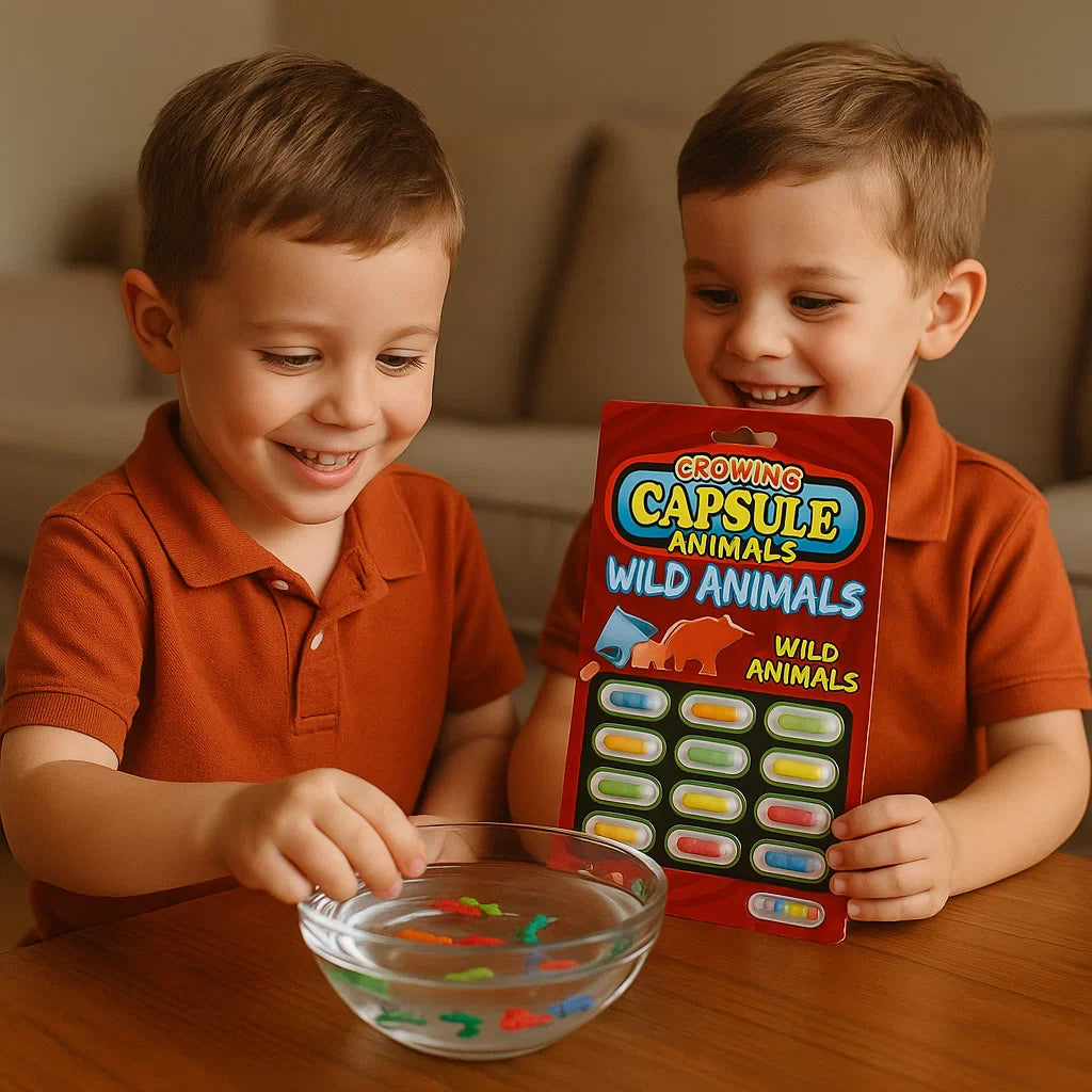 Magiczne kapsułki ze zwierzętami wodnymi