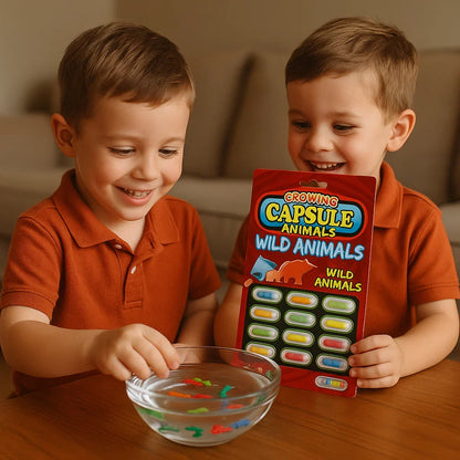 Magiczne kapsułki ze zwierzętami wodnymi