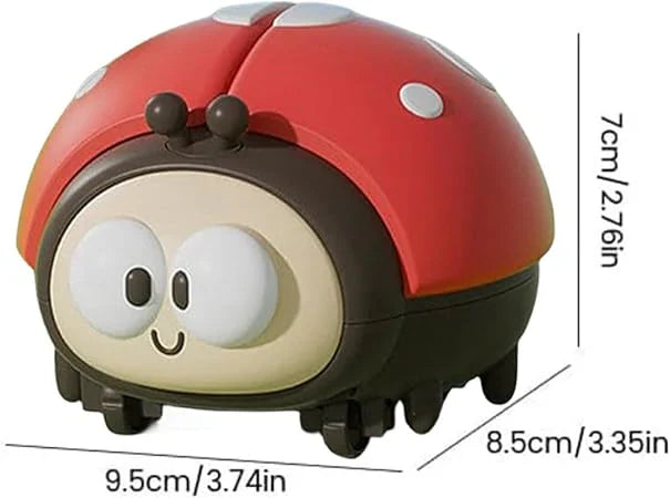 Zawieszka w kształcie biedronki dla niemowląt ⎜ Zabawka w kształcie zwierzątka rozwijająca zdolności motoryczne i koordynację ruchową