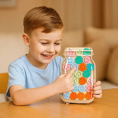 Gwiazdkowy słoik z nagrodami dla dzieci | Motywacyjne narzędzie zachęcające do dobrego zachowania i nauki dyscypliny