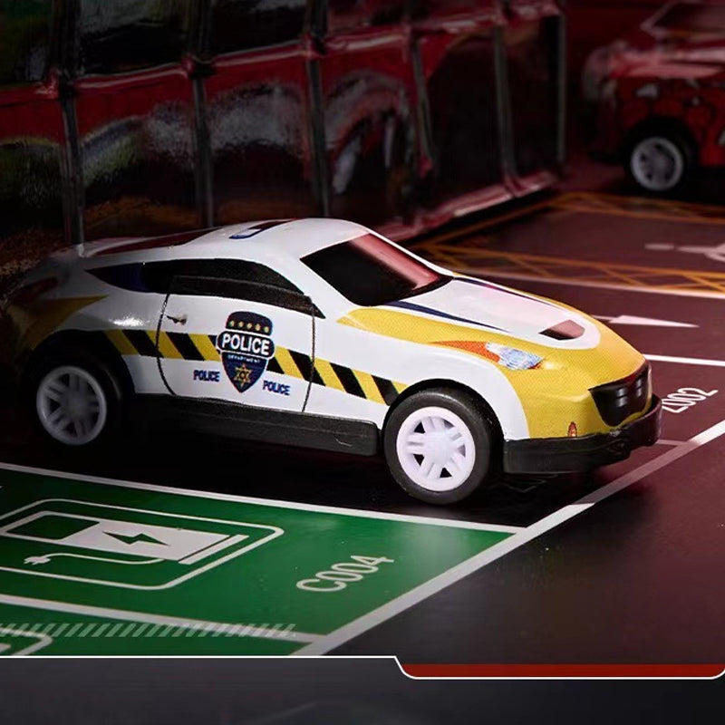 48 mini samochodzików z wbudowanym garażem