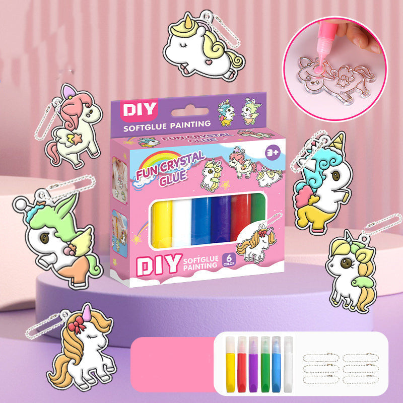 Edycja limitowana – Zestaw do malowania żelem dla dzieci