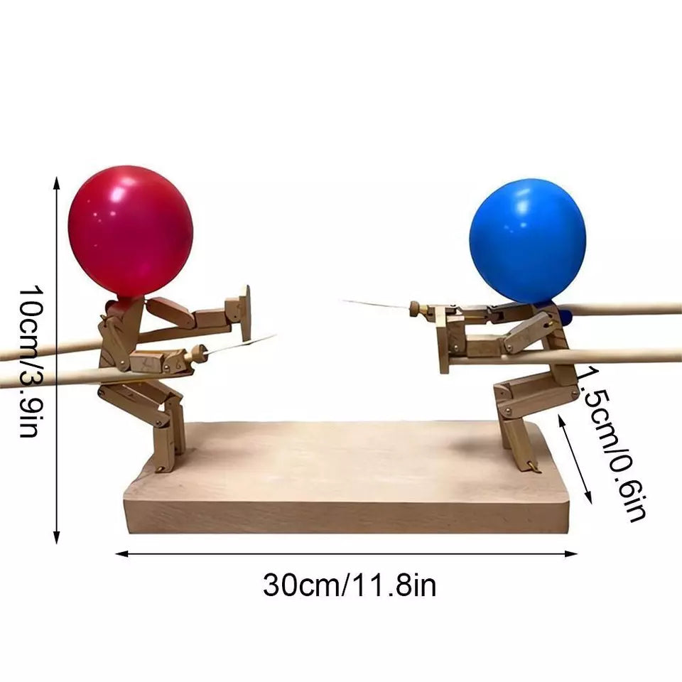 Balonowa gra w szermierkę